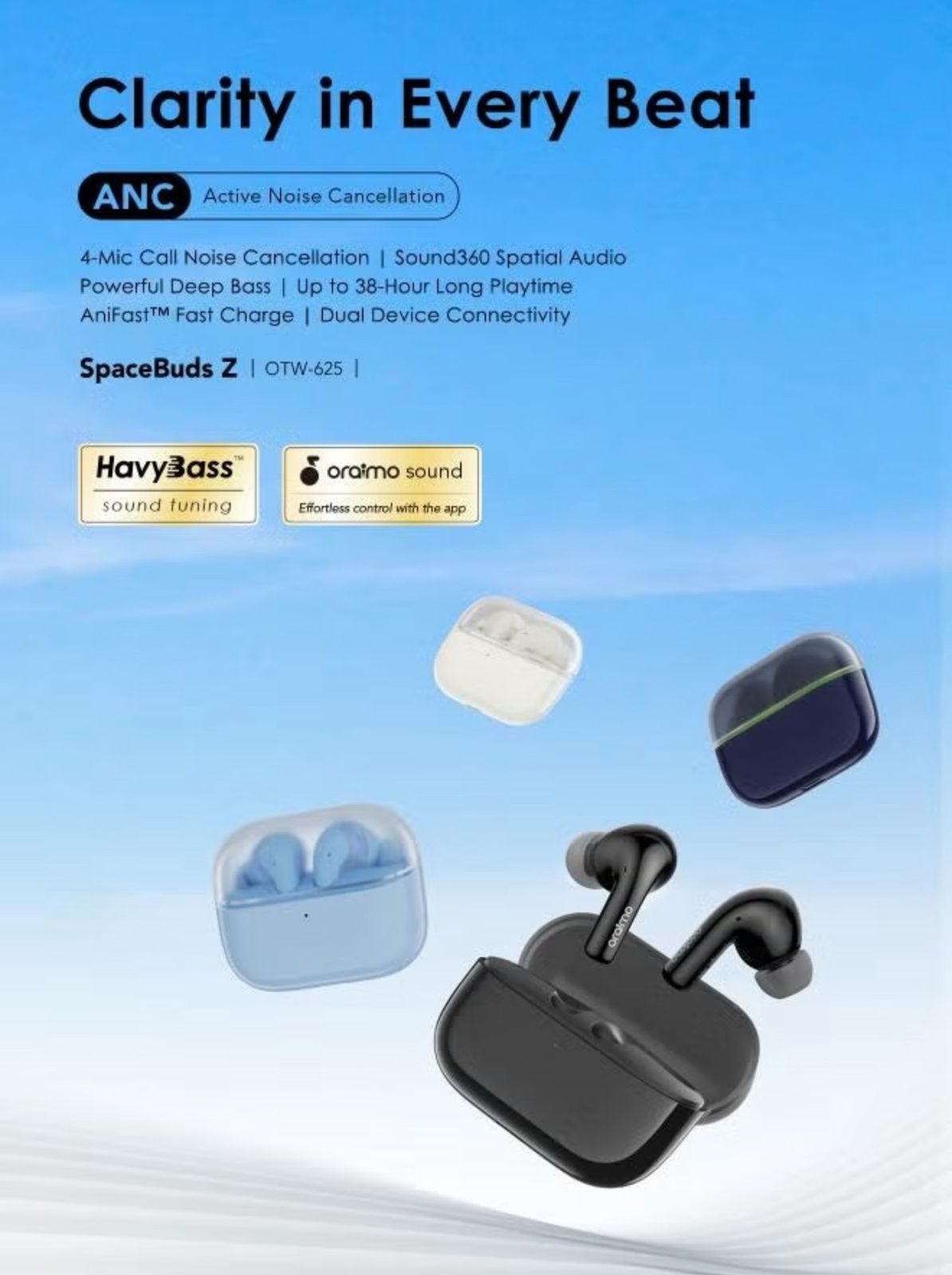 SpaceBuds Z  Active Noice Cancelling