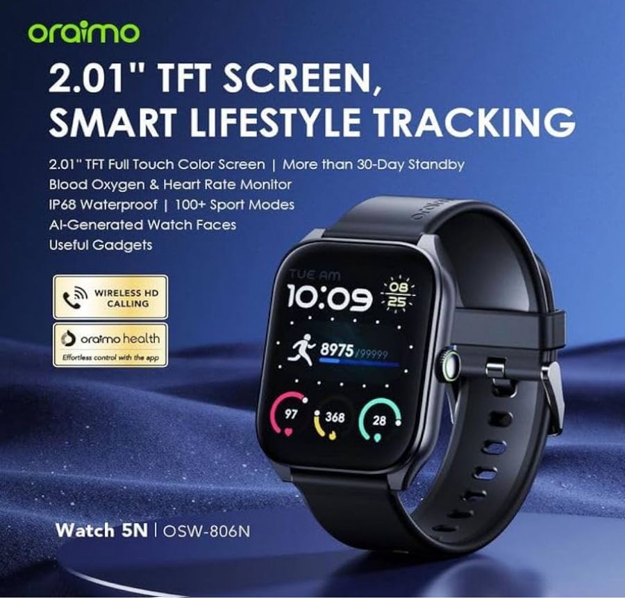 Oraimo Smart Watch 5 Lite