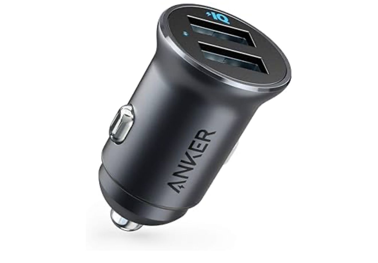 Anker PowerDrive 2 Mini 24W 4.8A Metal Dual USB Car Charger