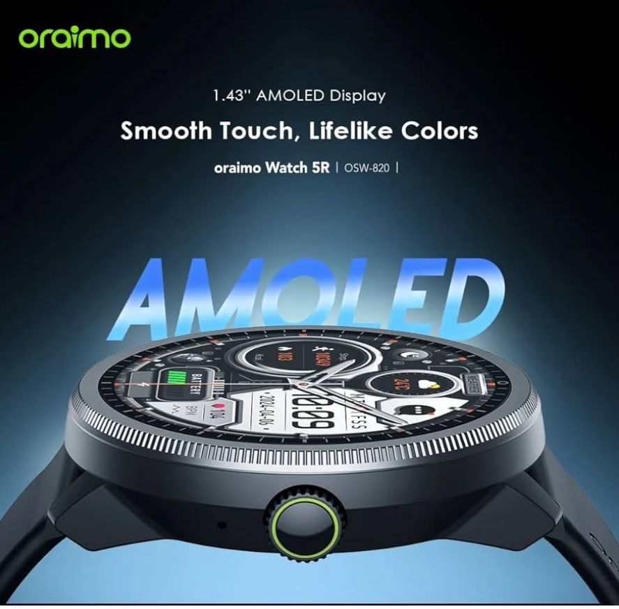 Oraimo Smart Watch 5R Premium