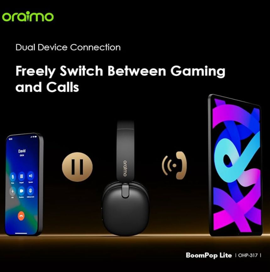 Oraimo BoomPop Lite Ovearhead Headset